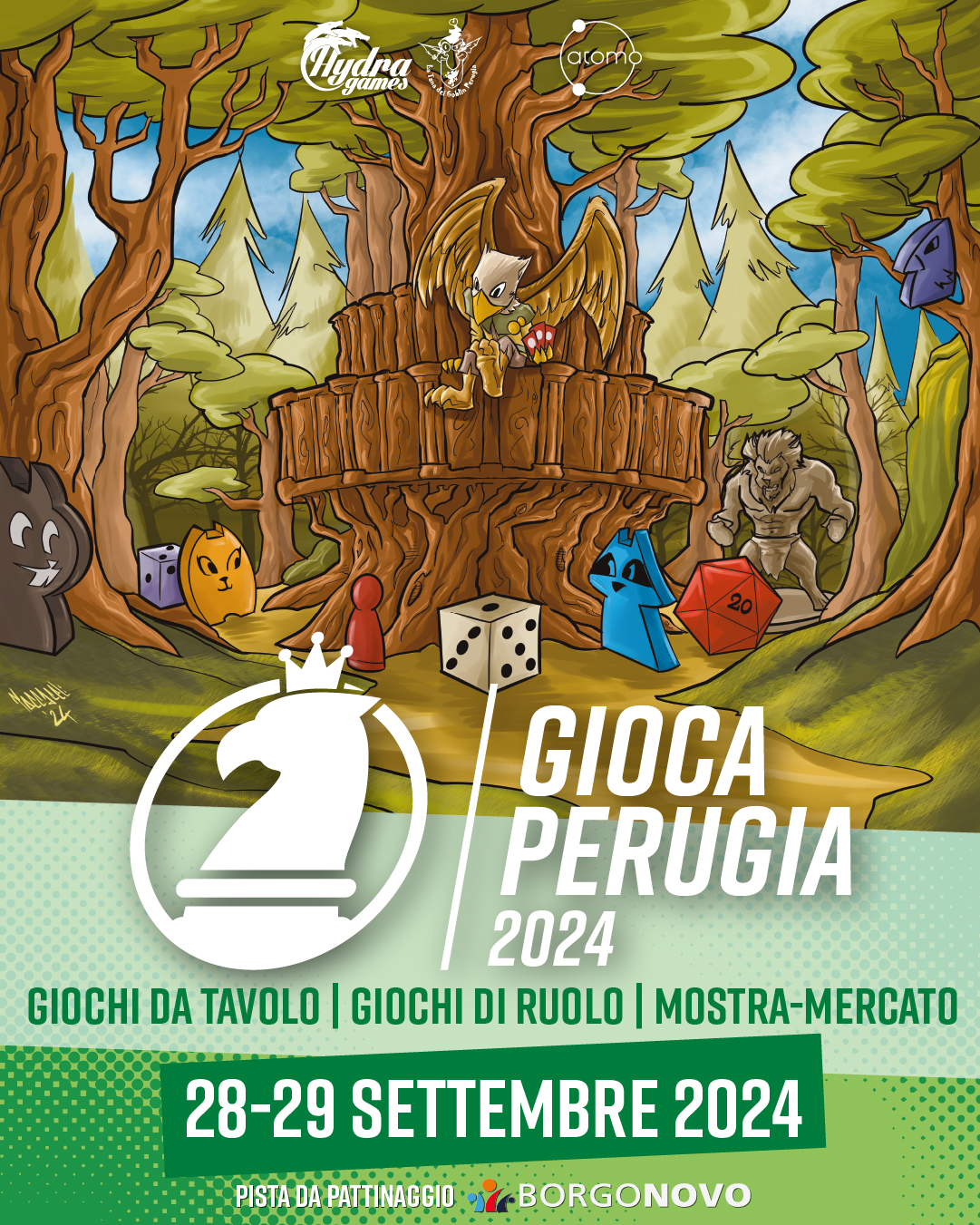 poster gioca perugia 2024